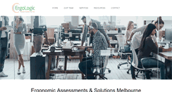 Desktop Screenshot of ergologic.com.au